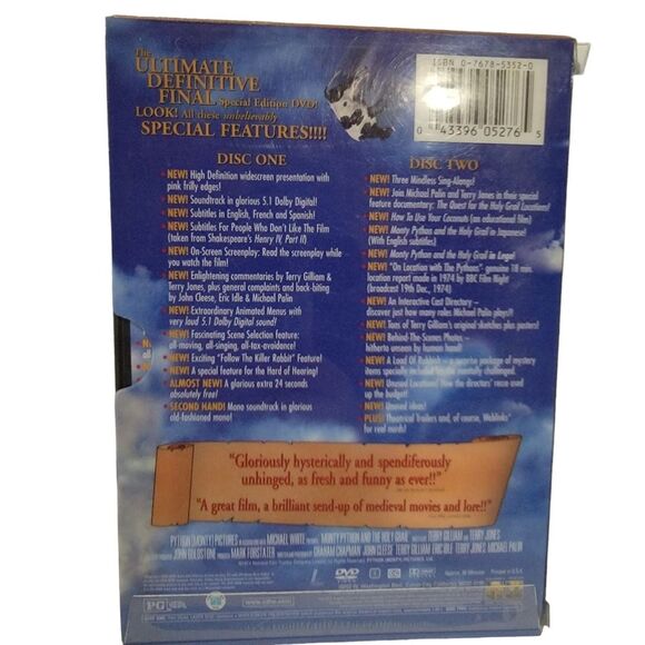 MONTY PYTHON And The Holy Grail Special Edition DVD - Picture 2 of 4